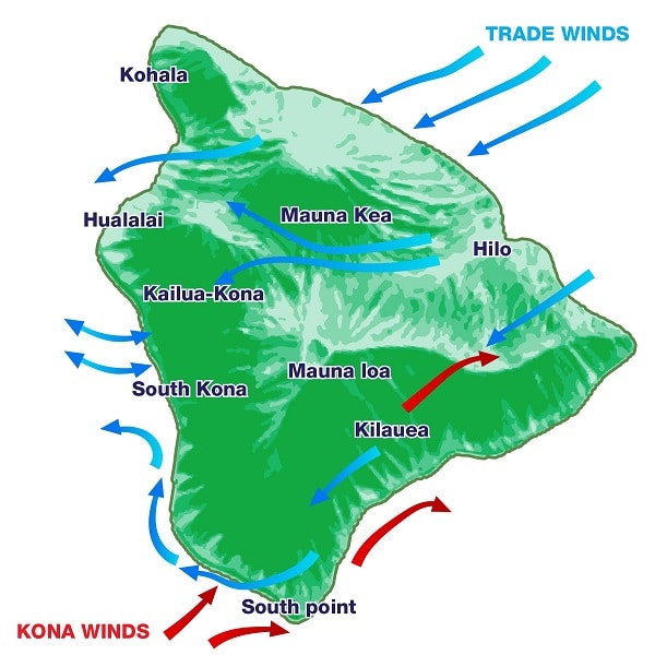 Climate Zones Of Hawaii's Big Island